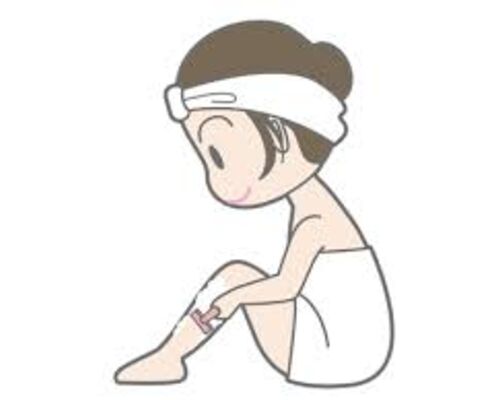 シェービング脚